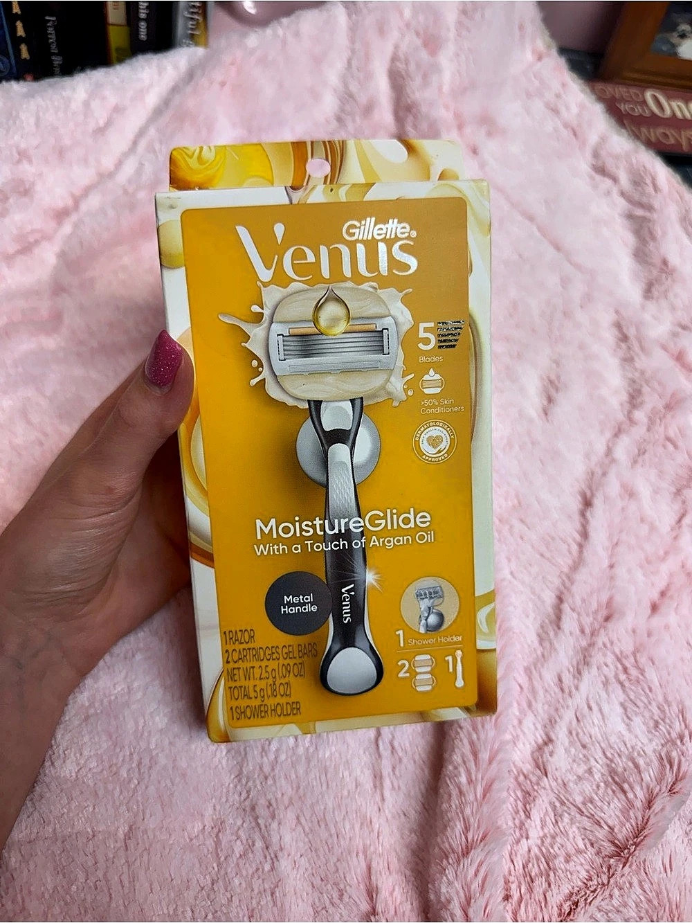 Gillette Venus MoistureGlide Razor 5-Blade -NWT
